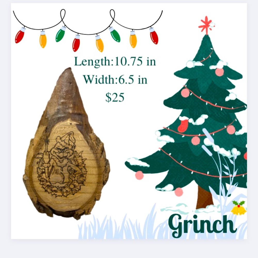 This Grinch is a little extra naughty this upcomin season!